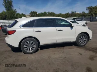 2015 Acura MDX Technology with VIN 5FRYD3H41FB004096, listed as a Copart auction lot 42956645 with 149,115 mi miles and Salvage Title. Bid and sale history available at DreamBid. Image 3.