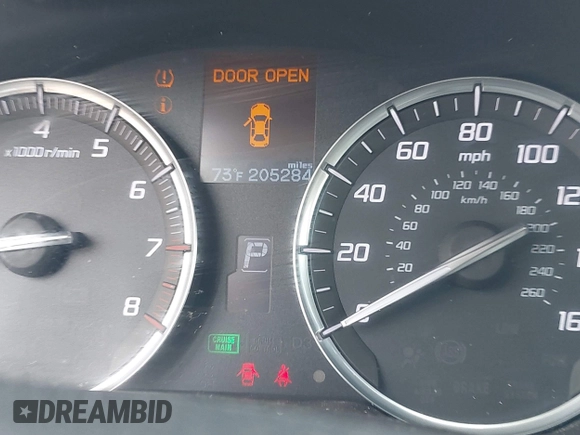 2016 Acura TLX with VIN 19UUB1F38GA013569, listed as a IAAI auction lot 42468568 with 205,284 mi miles and . Bid and sale history available at DreamBid. Image 15.
