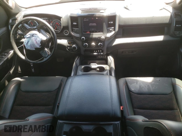 2022 Ram 1500 Big Horn with VIN 1C6RRFFG4NN245437, listed as a Copart auction lot 59237015 with 29,611 mi miles and Salvage title. Bid and sale history available at DreamBid. Image 8.