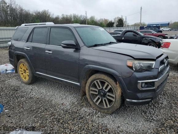 2014 Toyota 4Runner SR5 with VIN JTEZU5JR2E5068585, listed as a Copart auction lot 51166795 with 0 mi miles and Clean Title. Bid and sale history available at carsss.com. Image 4.