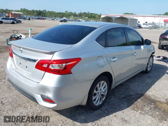 2018 Nissan Sentra SV with VIN 3N1AB7AP2JY213464, listed as a IAAI auction lot 41931871 with 55,065 mi miles. Bid and sale history available at carsss.com. Image 4.