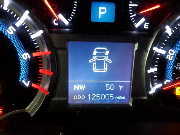 2017 Toyota 4Runner SR5 with VIN JTEBU5JR7H5415303, listed as a Copart auction lot 67468282 with 125,005 mi miles. Bid and sale history available at carsss.com. Image 8.