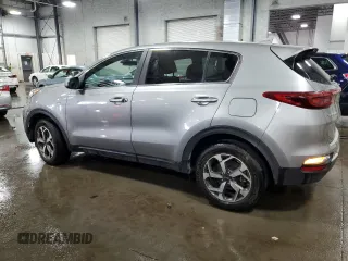 2022 Kia Sportage LX with VIN KNDPMCAC7N7002128, listed as a Copart auction lot 75682934 with 45,522 mi miles and Salvage Title. Bid and sale history available at DreamBid. Image 2.