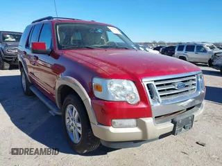 2010 Ford Explorer Eddie Bauer with VIN 1FMEU6EE3AUA09007, listed as a IAAI auction lot 41255654 with 208,026 mi miles. Bid and sale history available at carsss.com. Image 1.