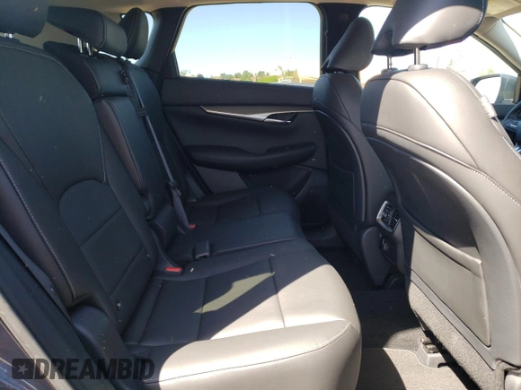 2020 Infiniti QX50 LUXE with VIN 3PCAJ5M36LF111628, listed as a Copart auction lot 44840512 with 3,429 mi miles. Bid and sale history available at carsss.com. Image 6.