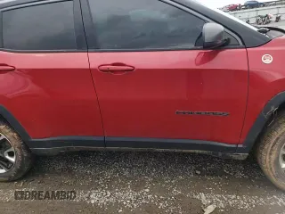 2018 Jeep Compass Trailhawk с VIN 3C4NJDDB3JT343265, выставлен на аукционе Copart как лот 55238275 с пробегом 111 691 миль миль и Списание • Salvage title. История ставок и продаж доступна на DreamBid. Изображение 12.