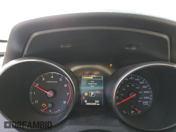 2015 Subaru Legacy 2.5i with VIN 4S3BNCA66F3070771, listed as a Copart auction lot 87874505 with 95,026 mi miles and Salvage Title. Bid and sale history available at carsss.com. Image 9.
