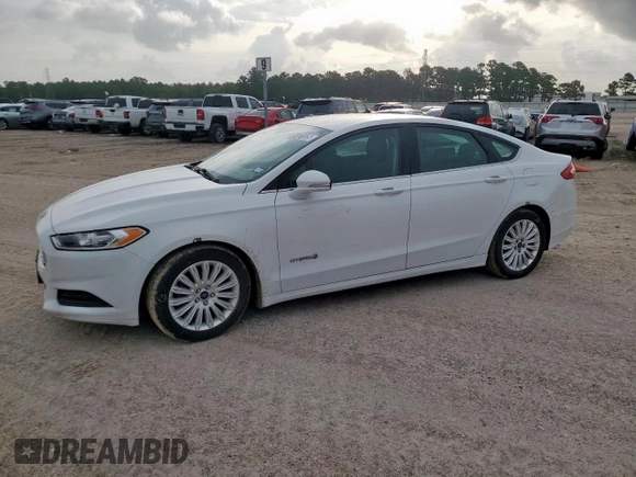 2016 Ford Fusion SE Hybrid with VIN 3FA6P0LUXGR208343, listed as a Copart auction lot 59531535 with 86,298 mi miles and Clean title. Bid and sale history available at DreamBid. Image 1.