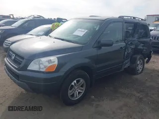 2004 Honda Pilot EX with VIN 2HKYF184X4H590442, listed as a IAAI auction lot 40968680 with 224,892 mi miles. Bid and sale history available at carsss.com. Image 17.