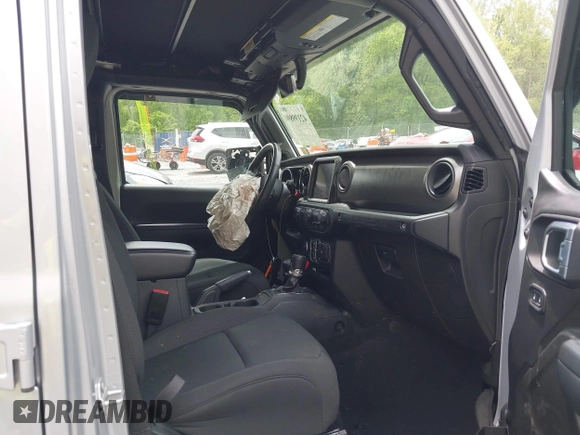 2023 Jeep Wrangler Sport S с VIN 1C4HJXDN0PW511682, выставлен на аукционе IAAI как лот 42199890 с пробегом 29 061 миль миль и . История ставок и продаж доступна на DreamBid. Изображение 5.