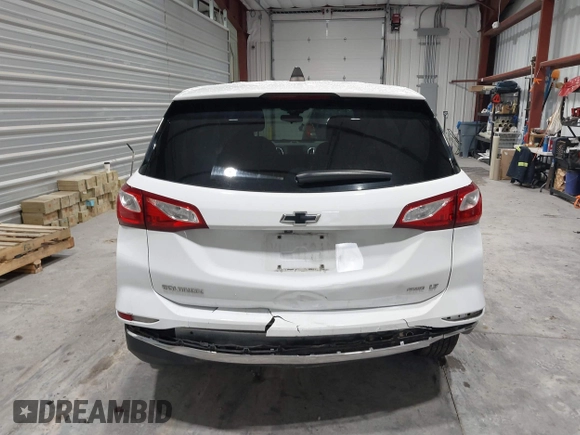 2020 Chevrolet Equinox LT with VIN 2GNAXUEV0L6128219, listed as a IAAI auction lot 41205372 with 106,611 mi miles. Bid and sale history available at carsss.com. Image 16.