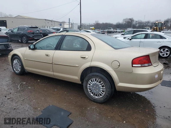 2001 Chrysler Sebring with VIN 1C3EL46U21N529263, listed as a Copart auction lot 82156584 with 57,895 mi miles and Clean Title. Bid and sale history available at DreamBid. Image 2.