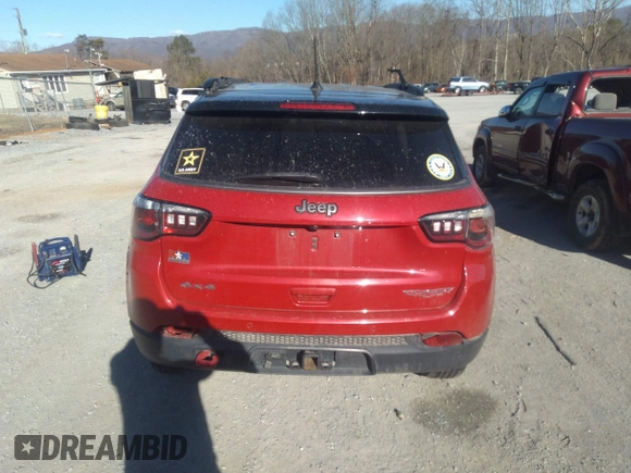 2021 Jeep Compass Trailhawk с VIN 3C4NJDDB1MT547924, выставлен на аукционе IAAI как лот 41616931 с пробегом 113 998 миль миль и . История ставок и продаж доступна на DreamBid. Изображение 17.