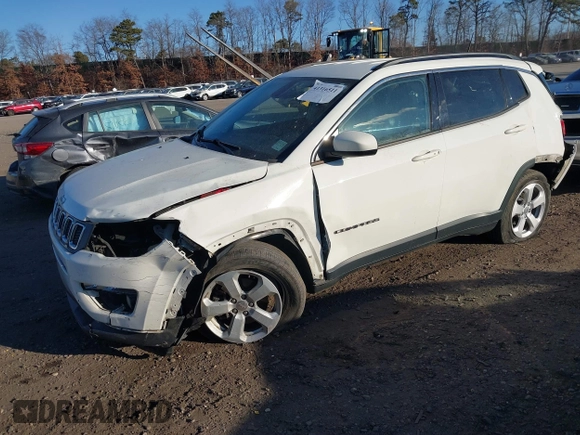 2021 Jeep Compass Altitude with VIN 3C4NJCBB7MT567415, listed as a IAAI auction lot 41316511 with 120,873 mi miles. Bid and sale history available at carsss.com. Image 17.