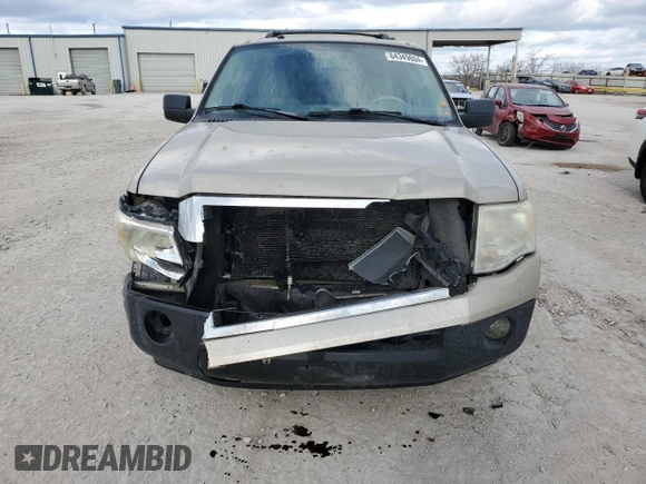 2007 Ford Expedition EL XLT with VIN 1FMFK15547LA27950, listed as a Copart auction lot 84349604 with 269,738 mi miles and Salvage Title. Bid and sale history available at carsss.com. Image 5.