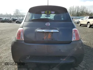 2016 FIAT 500e with VIN 3C3CFFGE2GT113725, listed as a Copart auction lot 47973665 with 29,806 mi miles and Salvage Title. Bid and sale history available at carsss.com. Image 6.