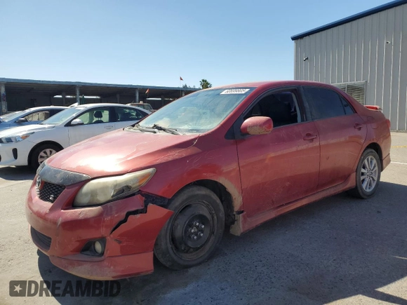 2010 Toyota Corolla z VIN 1NXBU4EE3AZ197969, wystawiony jako Copart lot #60699805 z przebiegiem 197 072 mil mil oraz Szkoda całkowita • Salvage title. Historia ofert i sprzedaży dostępna na DreamBid. Obrazek 1.