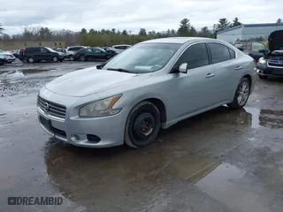 2010 Nissan Maxima 3.5 SV w/Premium Pkg with VIN 1N4AA5AP6AC843054, listed as a IAAI auction lot 41734459 with 194,123 mi miles. Bid and sale history available at carsss.com. Image 2.