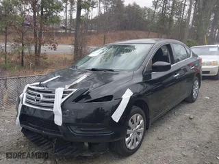 2015 Nissan Sentra S with VIN 3N1AB7AP3FY378320, listed as a IAAI auction lot 41833585 with 58,623 mi miles. Bid and sale history available at carsss.com. Image 2.
