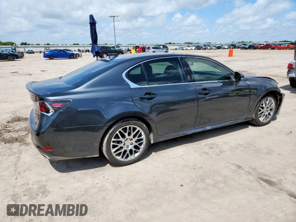 2017 Lexus GS 350 with VIN JTHBZ1BL8HA008881, listed as a Copart auction lot 64656165 with 97,466 mi miles and Salvage title. Bid and sale history available at DreamBid. Image 3.