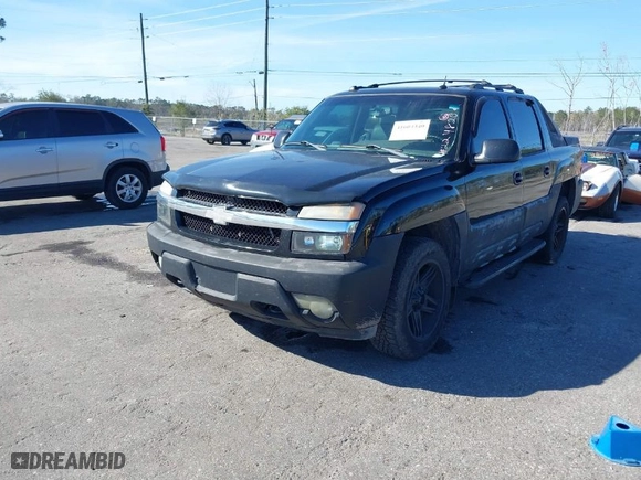 2005 Chevrolet Avalanche Z71 with VIN 3GNEK12Z05G224820, listed as a IAAI auction lot 41604340 with 1 mi miles. Bid and sale history available at carsss.com. Image 2.