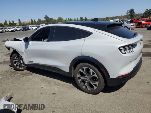 2022 Ford Mustang Mach-E Premium с VIN 3FMTK3R76NMA30130, выставлен на аукционе Copart как лот 58601735 с пробегом 76 466 миль миль и Списание • Salvage title. История ставок и продаж доступна на DreamBid. Изображение 2.