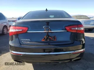 2014 Kia Cadenza Premium with VIN KNALN4D7XE5138813, listed as a Copart auction lot 41406165 with 107,176 mi miles and Salvage Title. Bid and sale history available at carsss.com. Image 6.