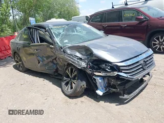 2021 Volkswagen Passat SE with VIN 1VWSA7A3XMC007790, listed as a IAAI auction lot 42266727 with 44,261 mi miles and . Bid and sale history available at DreamBid. Image 1.