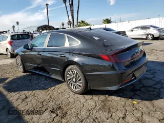 2020 Hyundai Sonata Hybrid Ultimate with VIN KMHL34JJ1LA010601, listed as a Copart auction lot 81742104 with 69,925 mi miles and Salvage Title. Bid and sale history available at carsss.com. Image 2.