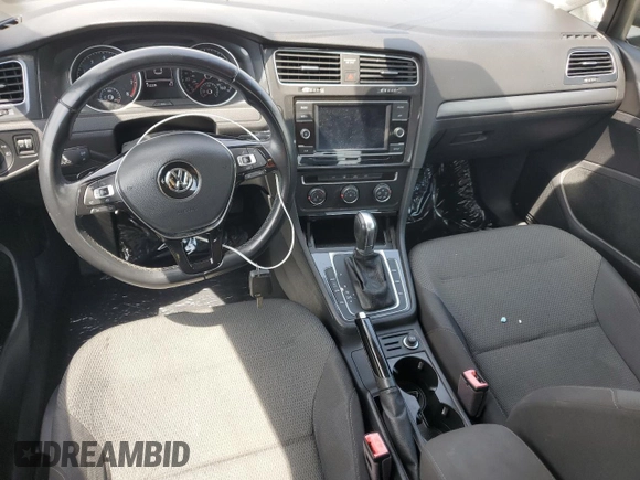 2019 Volkswagen Golf S with VIN 3VWG57AU7KM013240, listed as a Copart auction lot 59143265 with 112,228 mi miles and Salvage title. Bid and sale history available at DreamBid. Image 8.