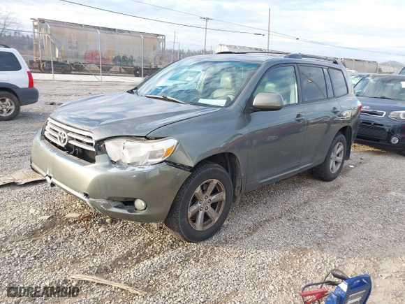 2010 Toyota Highlander SE with VIN 5TDJK3EH5AS031130, listed as a IAAI auction lot 41172229 with 186,511 mi miles. Bid and sale history available at carsss.com. Image 2.