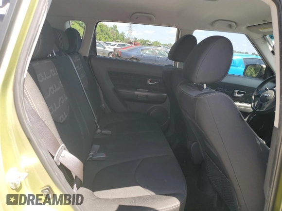 2013 Kia Soul + with VIN KNDJT2A66D7537057, listed as a Copart auction lot 50952195 with 41,561 mi miles and Salvage Title. Bid and sale history available at DreamBid. Image 10.