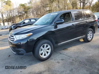 2013 Toyota Highlander with VIN 5TDZA3EH2DS046081, listed as a Copart auction lot 50203645 with 343,477 mi miles and Clean Title. Bid and sale history available at DreamBid. Image 1.