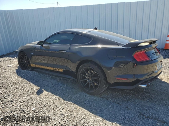 2022 Ford Mustang GT with VIN 1FA6P8CF2N5117373, listed as a Copart auction lot 53299765 with 46,023 mi miles and Non Repairable. Bid and sale history available at carsss.com. Image 2.