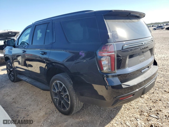 2024 Chevrolet Tahoe RST with VIN 1GNSCRKD9RR310068, listed as a Copart auction lot 86767144 with 1,272 mi miles and Salvage Title. Bid and sale history available at carsss.com. Image 2.