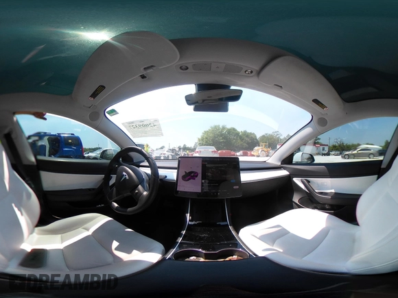 2019 Tesla Model 3 Long Range with VIN 5YJ3E1EB4KF494432, listed as a IAAI auction lot 42009327 with 121,954 mi miles and . Bid and sale history available at DreamBid. Image 18.