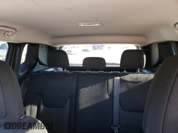 2017 Jeep Renegade Altitude with VIN ZACCJBBB0HPG49887, listed as a Copart auction lot 61934545 with 118,057 mi miles and Salvage title. Bid and sale history available at DreamBid. Image 10.