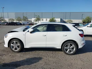 2021 Audi Q3 S line Premium Plus with VIN WA1EECF37M1044601, listed as a IAAI auction lot 41993498 with 15,300 mi miles. Bid and sale history available at carsss.com. Image 14.
