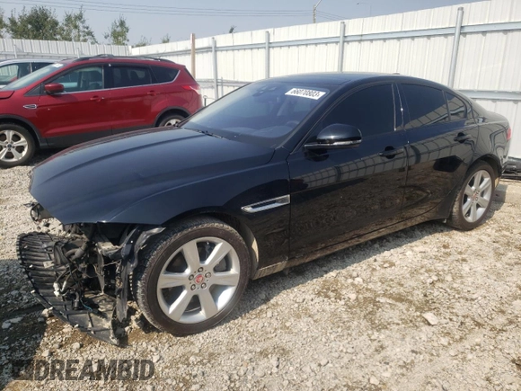 2018 Jaguar XE with VIN SAJAK4FN1JCP37010, listed as a Copart auction lot 66070803 with 84,035 mi miles and Salvage Title. Bid and sale history available at DreamBid. Image 1.