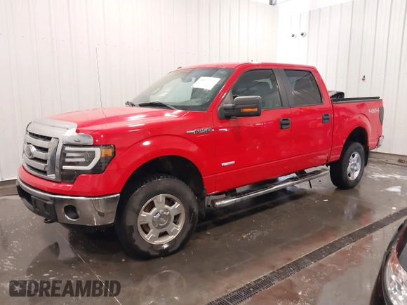 2011 Ford F-150 XLT with VIN 1FTFW1ETXBFC51156, listed as a IAAI auction lot 41653206 with 142,403 mi miles. Bid and sale history available at carsss.com. Image 2.
