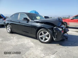 2013 BMW 3 Series 328i with VIN WBA3C1C54DF435198, listed as a Copart auction lot 62025995 with 254,441 mi miles and Salvage title. Bid and sale history available at DreamBid. Image 4.