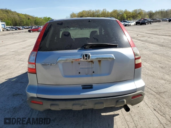 2009 Honda CR-V EX with VIN 5J6RE48529L035791, listed as a Copart auction lot 54970885 with 282,884 mi miles and Clean Title. Bid and sale history available at carsss.com. Image 6.
