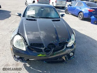 2008 Mercedes-Benz SLK-Class 3.5L with VIN WDBWK56F38F186671, listed as a IAAI auction lot 41530919 with 115,567 mi miles. Bid and sale history available at carsss.com. Image 12.