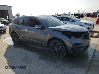 2021 Acura RDX w/A-Spec Package with VIN 5J8TC2H65ML020761, listed as a Copart auction lot 60089403 with 30,370 mi miles. Bid and sale history available at carsss.com. Image 4.