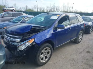 2013 Ford Edge SEL with VIN 2FMDK3JC3DBA32916, listed as a IAAI auction lot 42098179 with 146,093 mi miles. Bid and sale history available at carsss.com. Image 2.