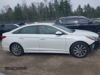 2015 Hyundai Sonata Sport with VIN 5NPE34AF7FH052003, listed as a IAAI auction lot 42097419 with 172,026 mi miles and . Bid and sale history available at DreamBid. Image 13.