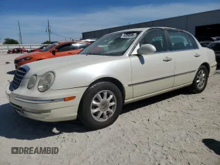 2005 Kia Amanti z VIN KNALD124455063679, wystawiony jako Copart lot #50058595 z przebiegiem 179 132 mil mil oraz Szkody całkowita. Historia ofert i sprzedaży dostępna na DreamBid. Obrazek 1.