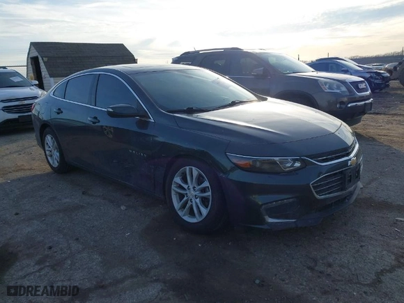 2016 Chevrolet Malibu LT with VIN 1G1ZE5ST7GF332126, listed as a IAAI auction lot 41495906 with 97,783 mi miles. Bid and sale history available at carsss.com. Image 1.