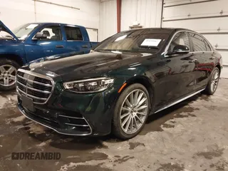 2022 Mercedes-Benz S-Class S 500 with VIN W1K6G6DB7NA068646, listed as a IAAI auction lot 41534167 with 17,931 mi miles. Bid and sale history available at carsss.com. Image 17.
