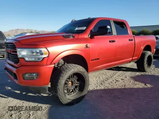 2021 Ram 2500 Laramie with VIN 3C6UR5FL6MG594415, listed as a Copart auction lot 75333454 with 63,082 mi miles and Salvage Title. Bid and sale history available at carsss.com. Image 1.